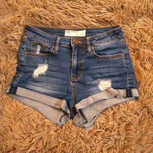 Jean shorts
